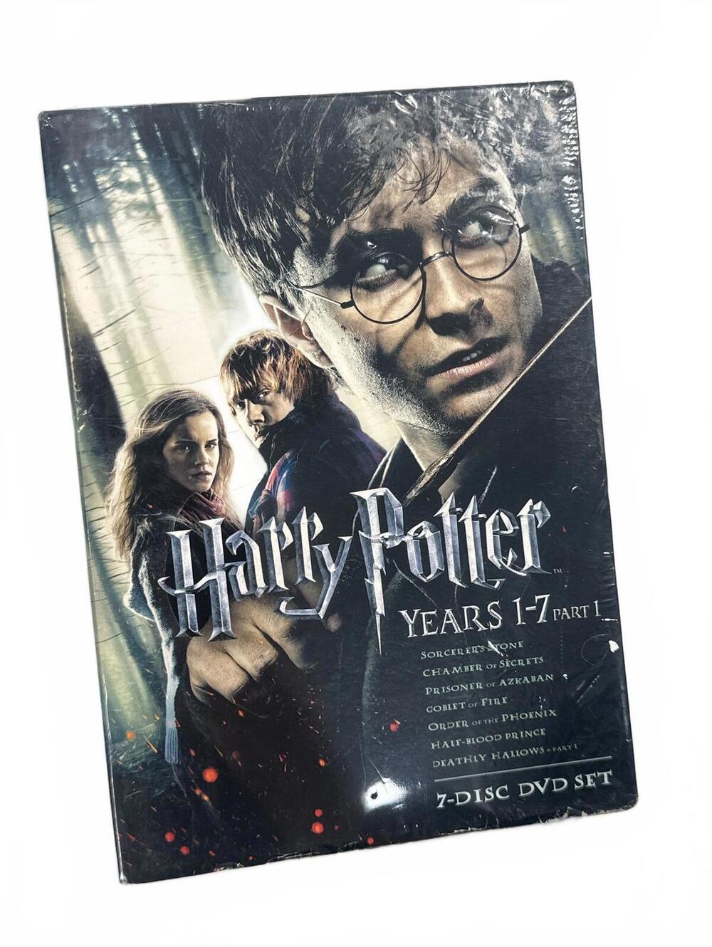 Harry Potter: Years 1-7 (DVD, 2011, 7-Disc Set) Resealed